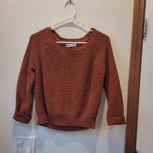 Forever 21 Rust Knit Sweater